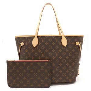 Louis Vuitton Neverfull Monogram Cerise MM Tote Bag Shoulder Bag
